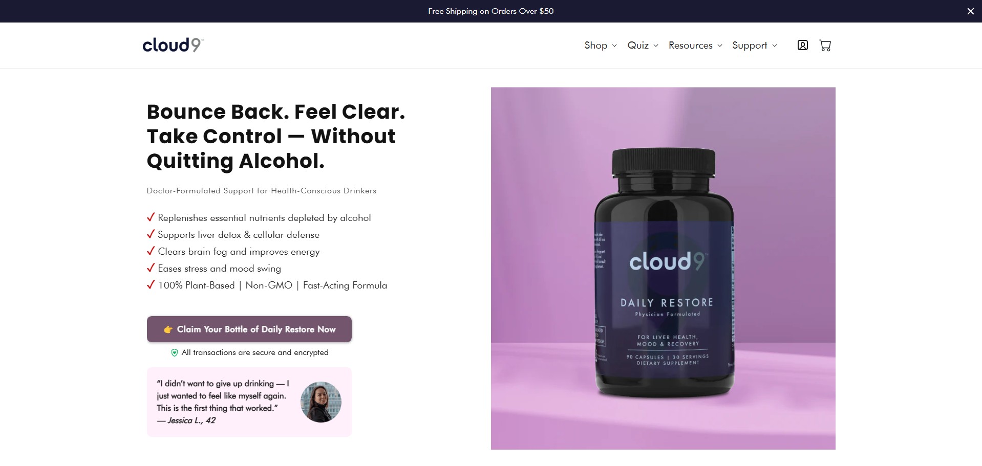 Cloud 9 Daily Restore Produkt