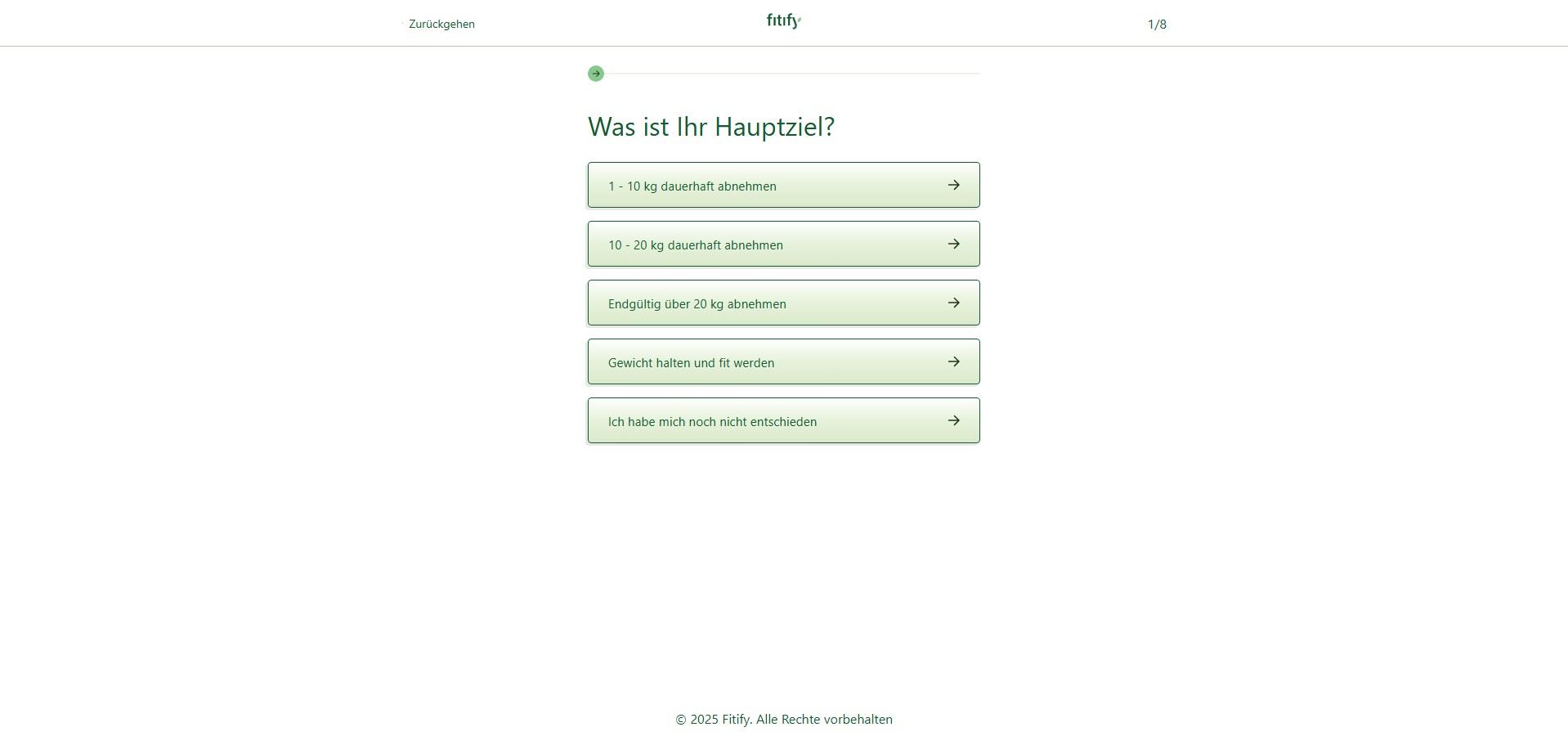 Fitify Produkt