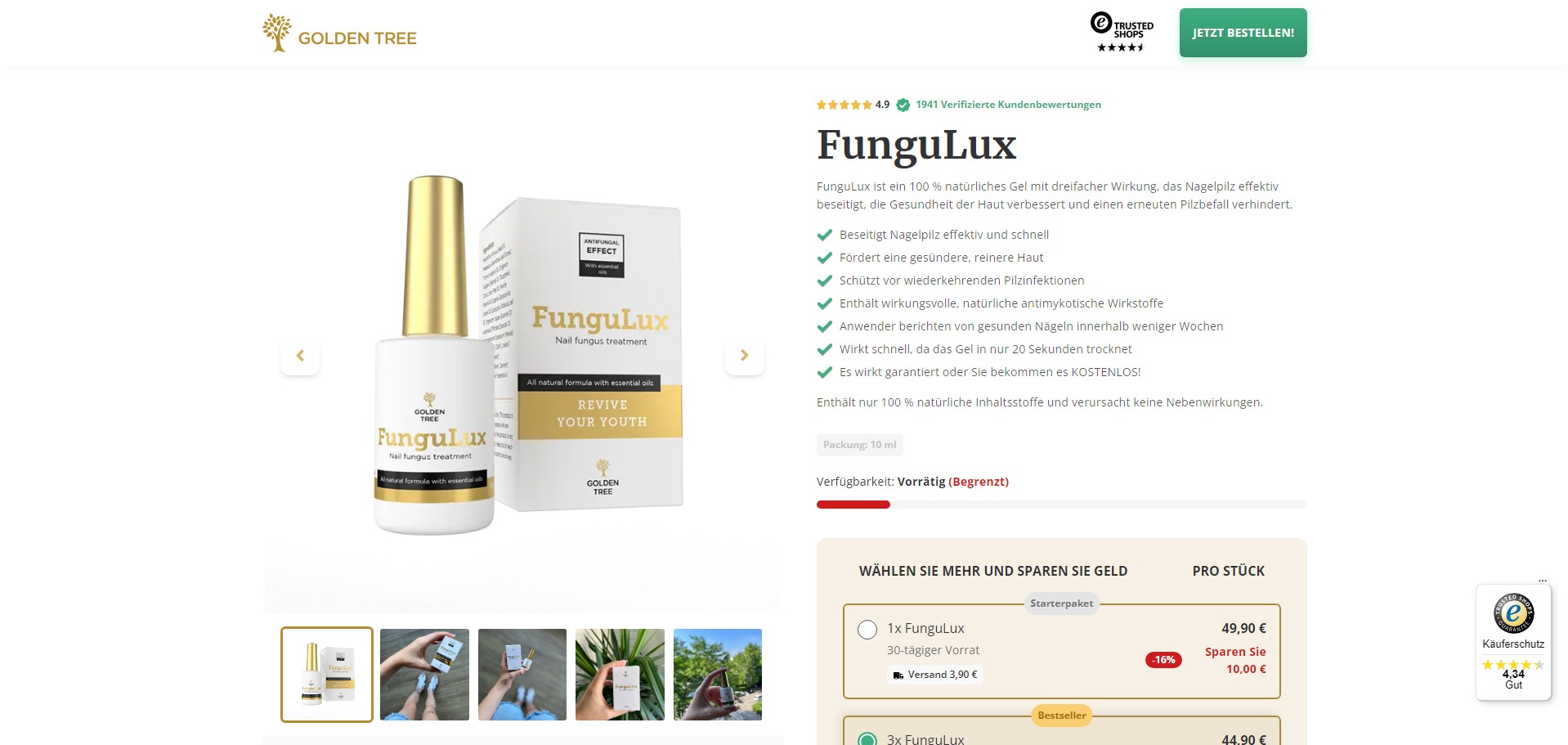 FunguLux Produkt