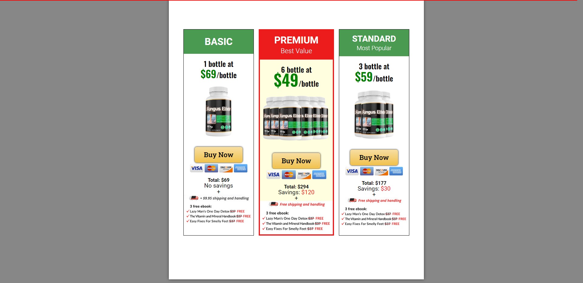 Fungus Elixir Produkt