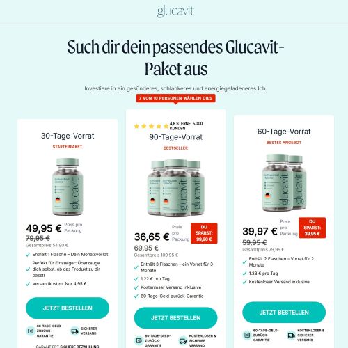 Glucavit Diet Produkt
