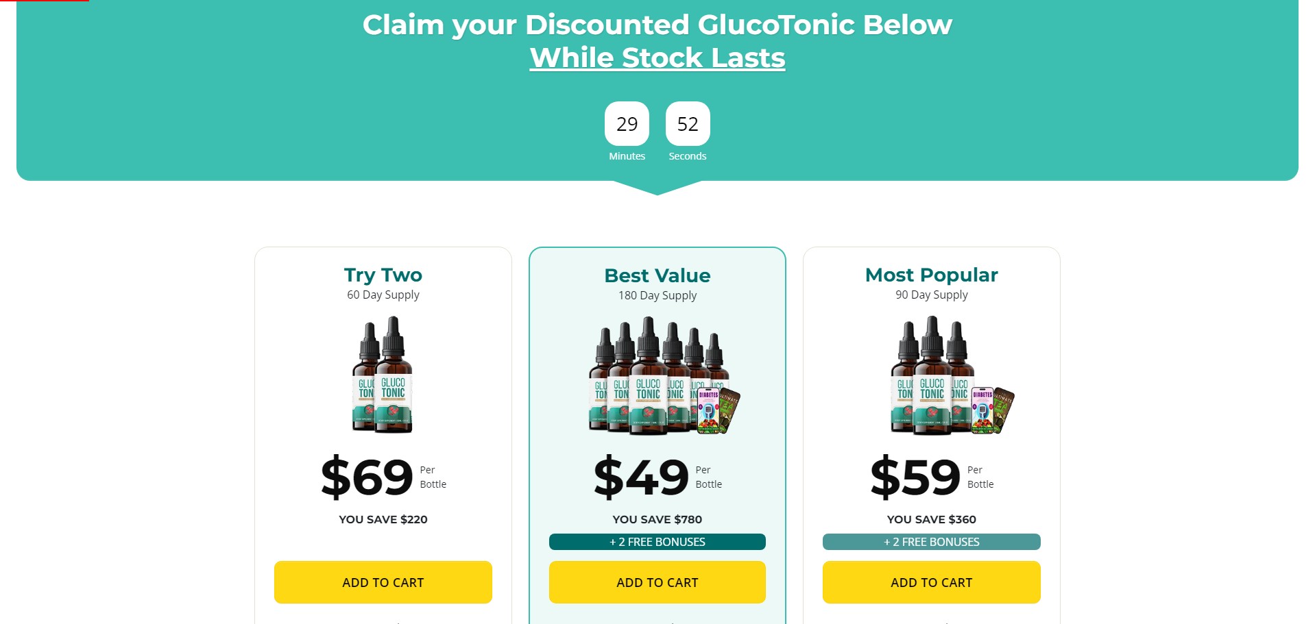 GlucoTonic Produkt