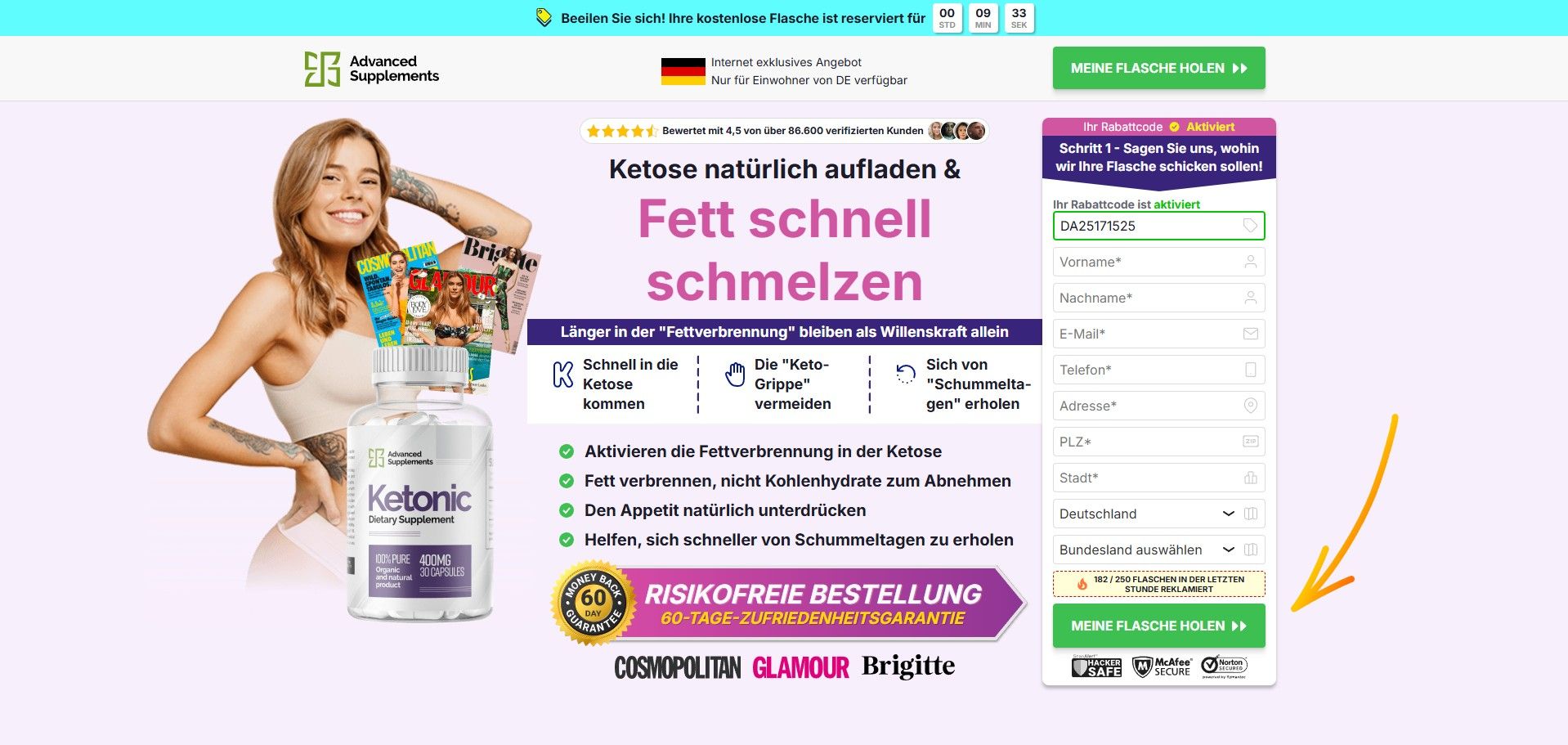 Ketonic Produkt