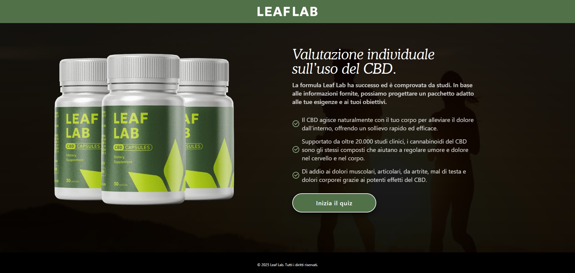Leaf Lab CBD Kapseln
