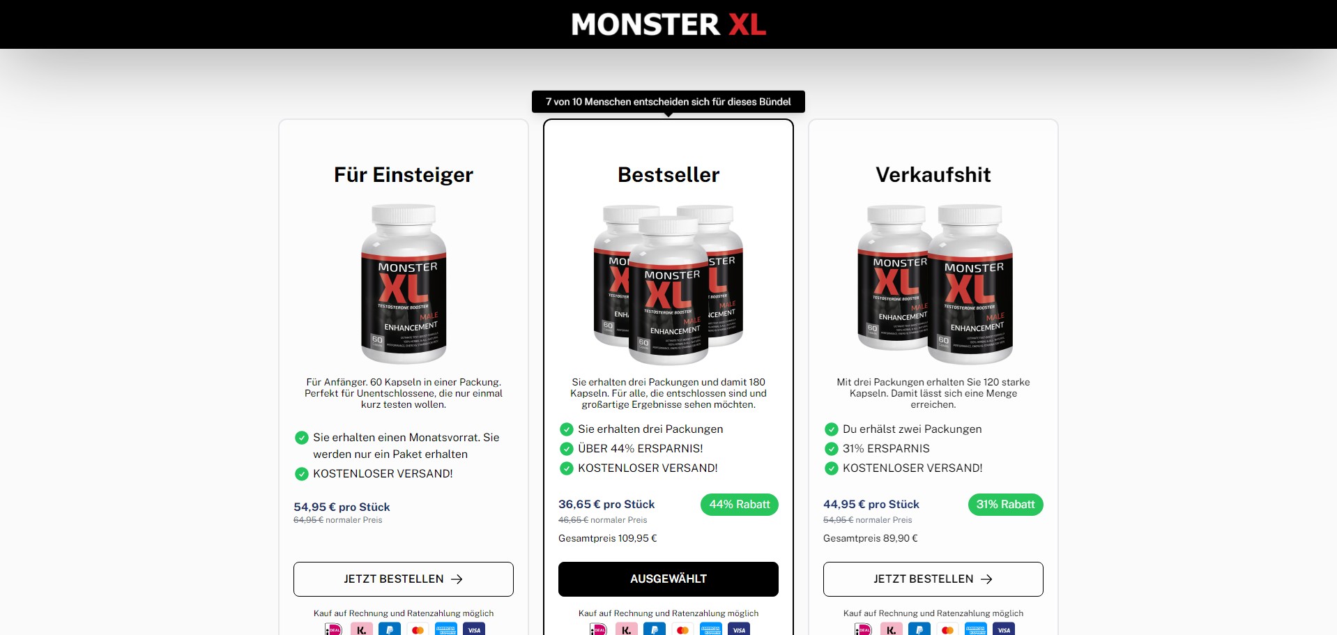 Monster XL Produkt