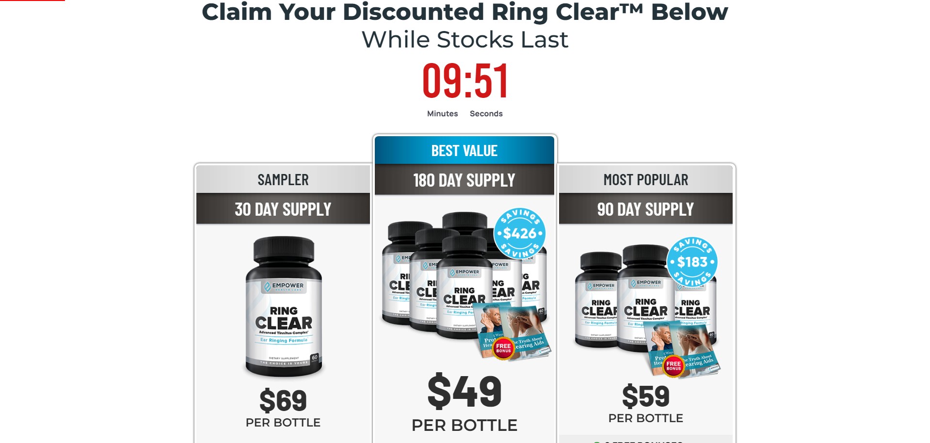 Ring Clear Produkt