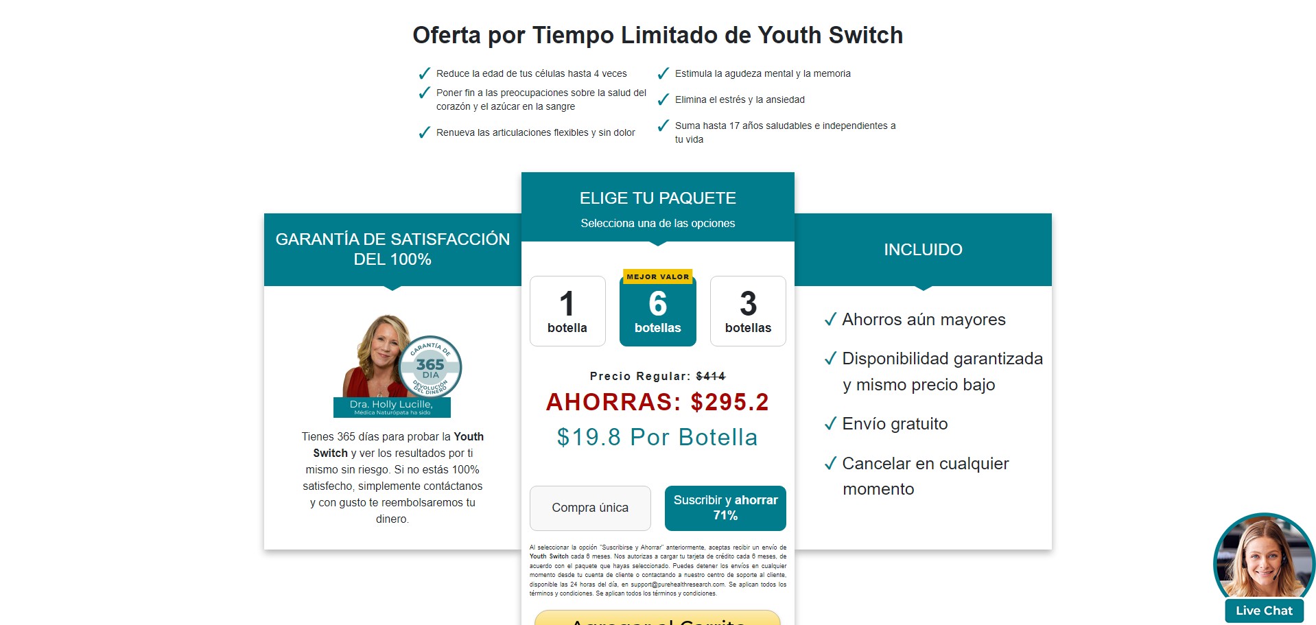 Youth Switch Produkt