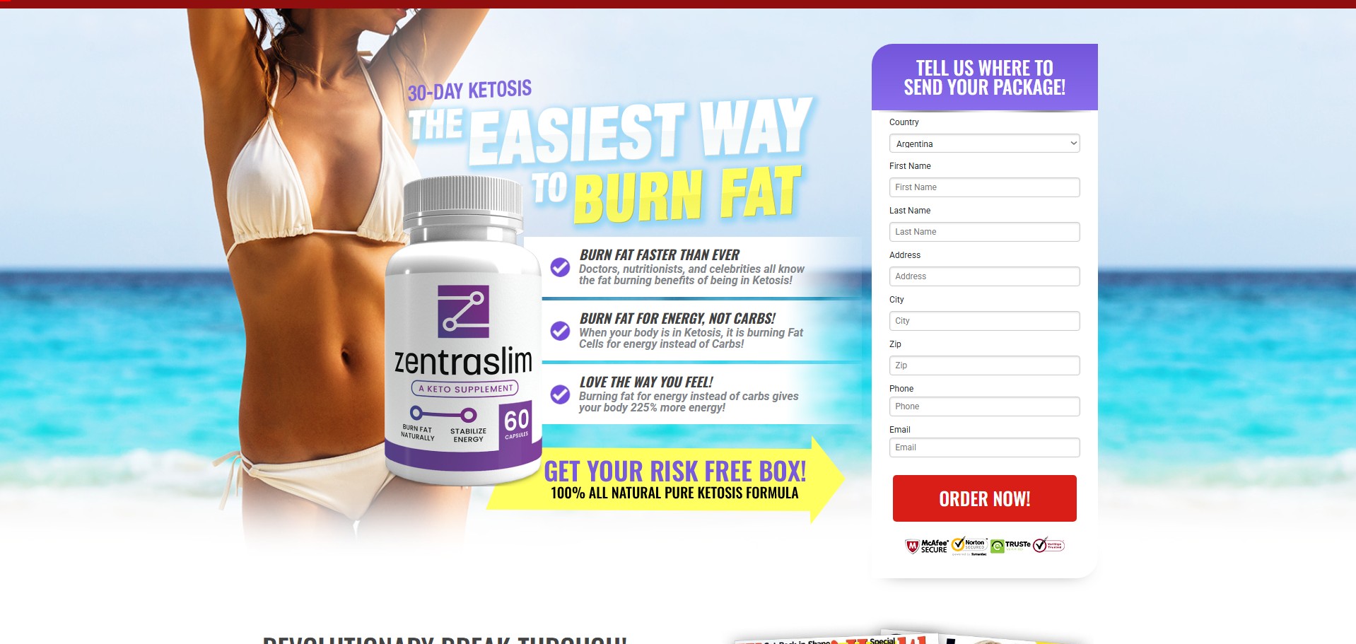 Zentra Slim Produkt